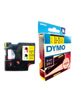 Dymo Standard Labeling Tape Yellow/Black  - Image 2