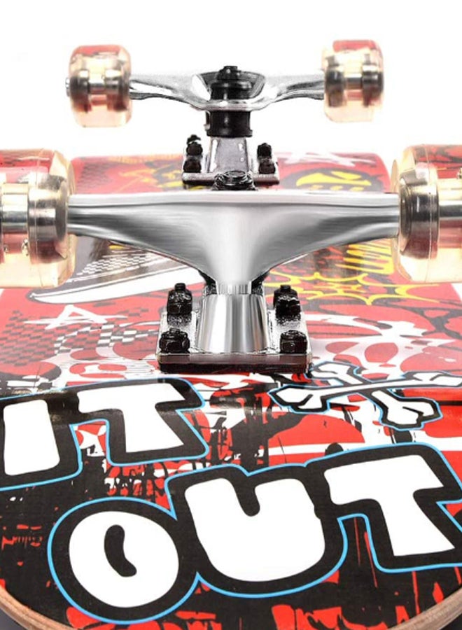 Cool Baby 4-Wheel Professional Durable Lightweight Skateboard For Kids And Adults 80x20x10cm - Image 4