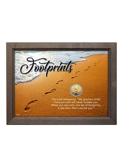 Footprints Coin Frame 9X7X1inch - v1613037891/N44335377A_1