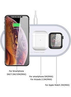 Vitacelli 3 in 1 Wireless Charging Pad White  - Image 4