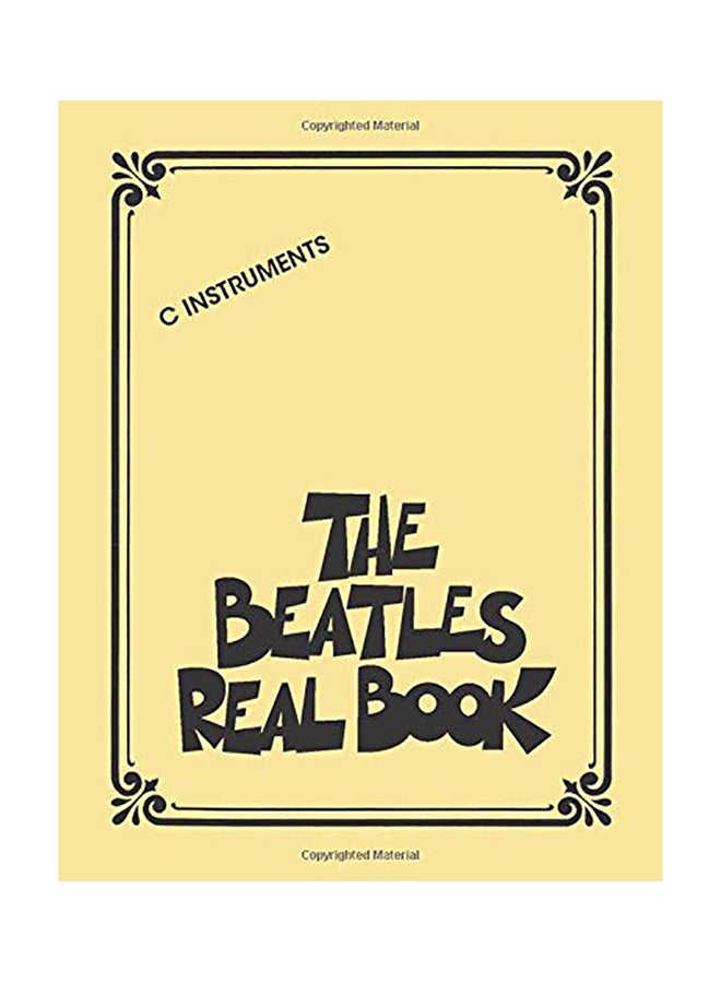 The Beatles Real Book: C Instruments Paperback English by Beatles - 43831