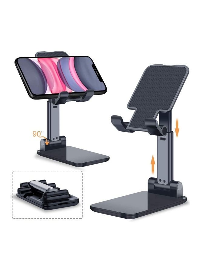 Adjustable Mobile Phone Stand Black - Image 1