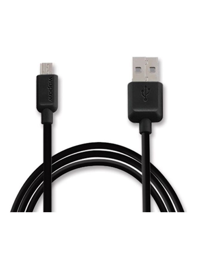 وبو كابل مايكرو USB، طراز LC503 أسود - Image 1