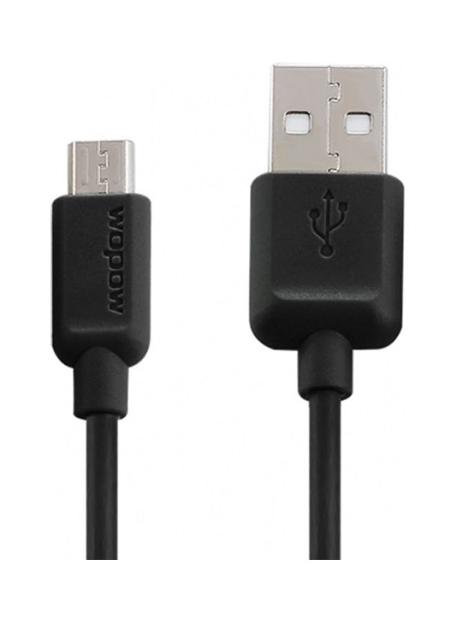 وبو كابل مايكرو USB، طراز LC503 أسود - Image 2