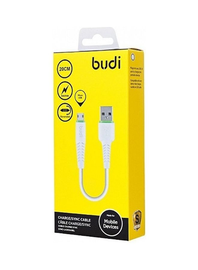 budi - M8J150M20-Cable Charge White - Image 1