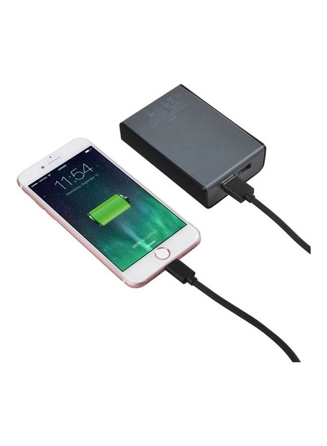 بودي كابل Lightning للشحن - M8J023 أسود - Image 3