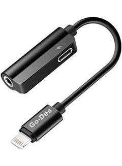 GO-DES GD-UC016 Dual Lightning Adapter Black 