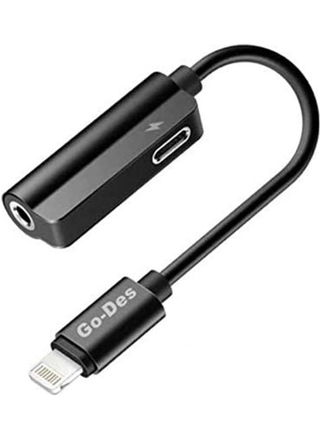GO-DES - GD-UC016 Dual Lightning Adapter Black - Image 1