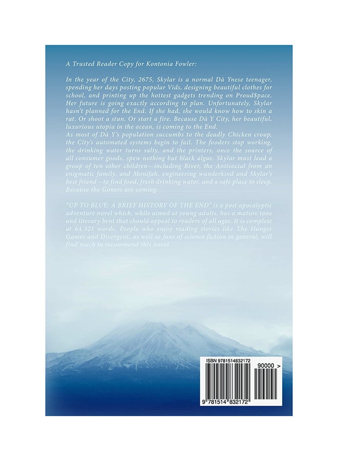 Up To Blue: A Brief History Of The End Paperback English by Tanya Coovadia - 01-Jan-2016  - Image 2