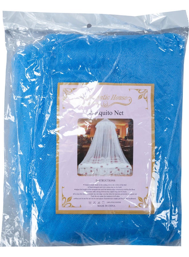 Generic - Universal Bed Hanging Mosquito Mesh Net Polyester Blue 8.5 x 2.5 x 0.6meter - Image 1