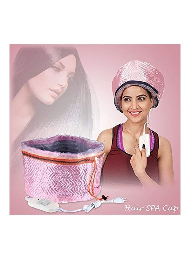 Surat Dream Hair SPA Head Thermal Treatment Nourishing Hat Pink 1 x 1 x 1inch - Image 1