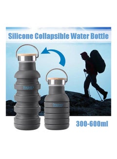Discovery Collapsible Silicone Foldable Water Bottles 600x300ml  - Image 1