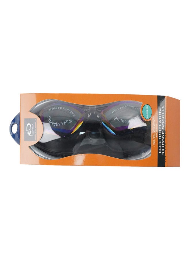 Discovery - Swim Goggles with Ear Plugs Attached - Adjustable Straps, Silicone Eye Seal Anti Fog 18x5x5cm - Image 1