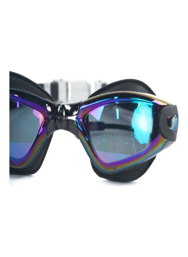 Discovery - Swim Goggles with Ear Plugs Attached - Adjustable Straps, Silicone Eye Seal Anti Fog 18x5x5cm - Image 1