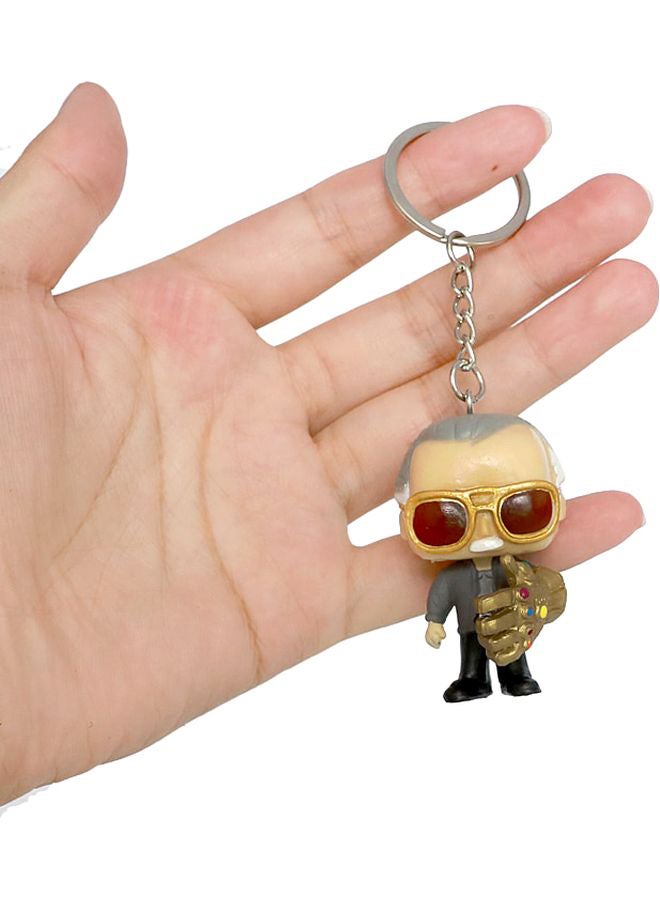 فانكو بوب! سلسلة مفاتيح بتصميم مجسم شخصية ستان لي من مارفل - Image 4