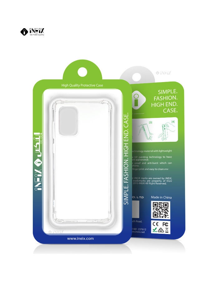 INEIX - Shock Proof High Protection Back Cover for Samsung Galaxy Note 20 Ultra Clear - Image 1
