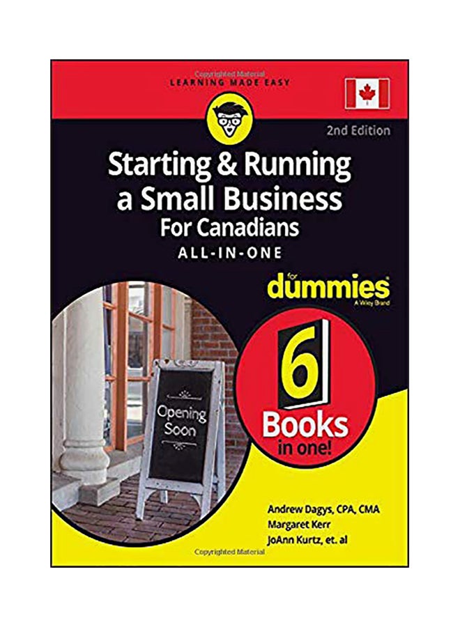 Starting And Running A Small Business For Canadians For Dummies All-In-One Paperback English by Andrew Dagys - 43859