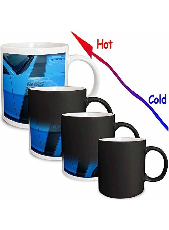 3Dروز مج مطبوع عليه عبارة "The Great Boss Mustang" متعدد الألوان - Image 3