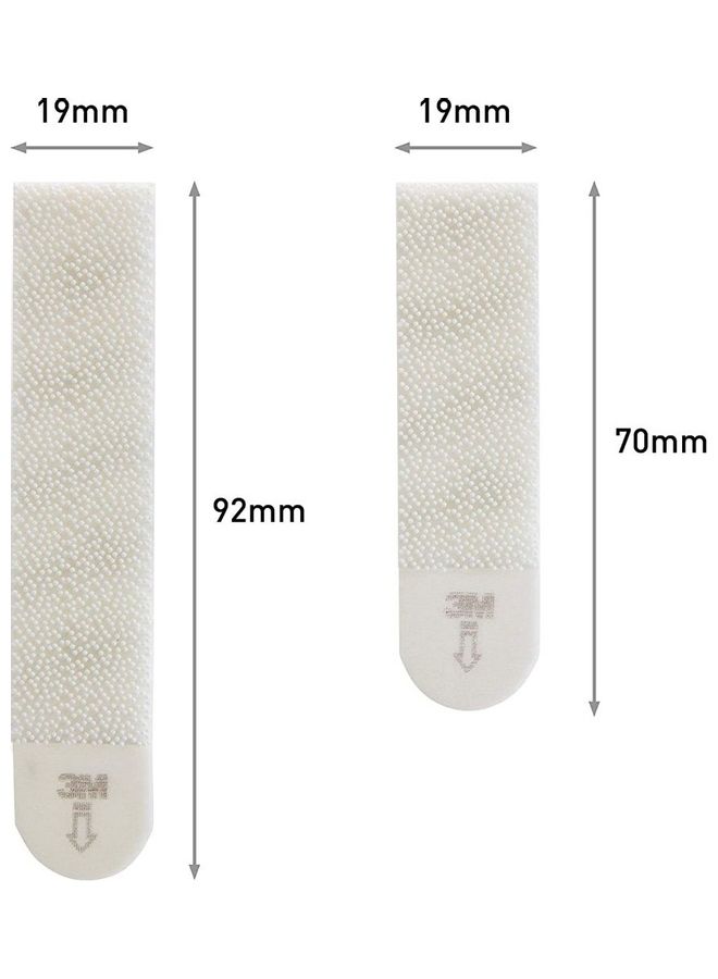 Command 12 Pair Of Picture Hanging Strips White  - Image 3