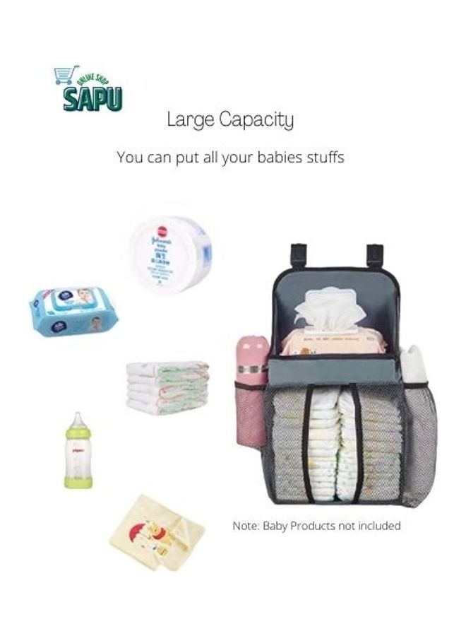 سابو منظم حفاضات ولوازم الطفل قابل للتعليق - Image 3