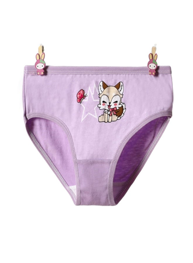babyqlo 4 Pack Squirrel Printed Panty Multicolour  - Image 2