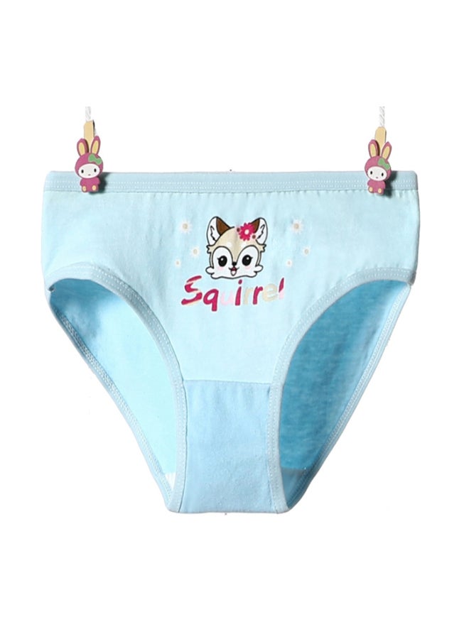 babyqlo 4 Pack Squirrel Printed Panty Multicolour  - Image 4
