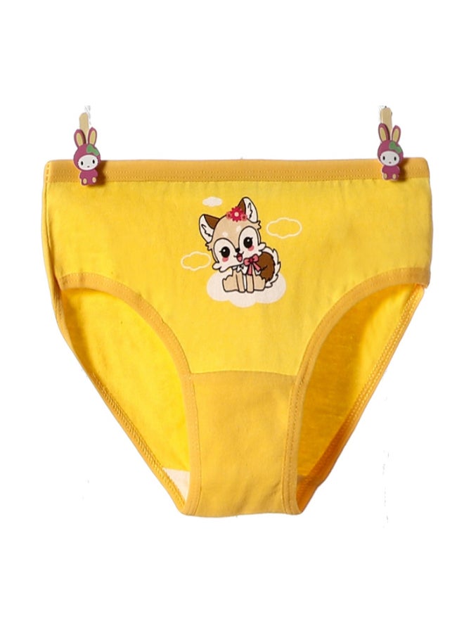 babyqlo 4 Pack Squirrel Printed Panty Multicolour  - Image 5