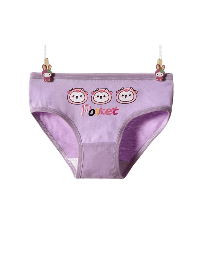 babyqlo 4 Pack Cute Porket With Cupcake Printed Panty Multicolour  - Image 5