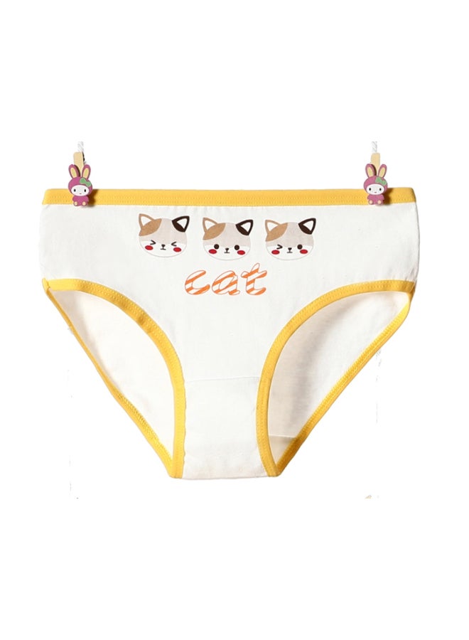 babyqlo 4 Pack Cats Printed Panty Multicolour  - Image 4