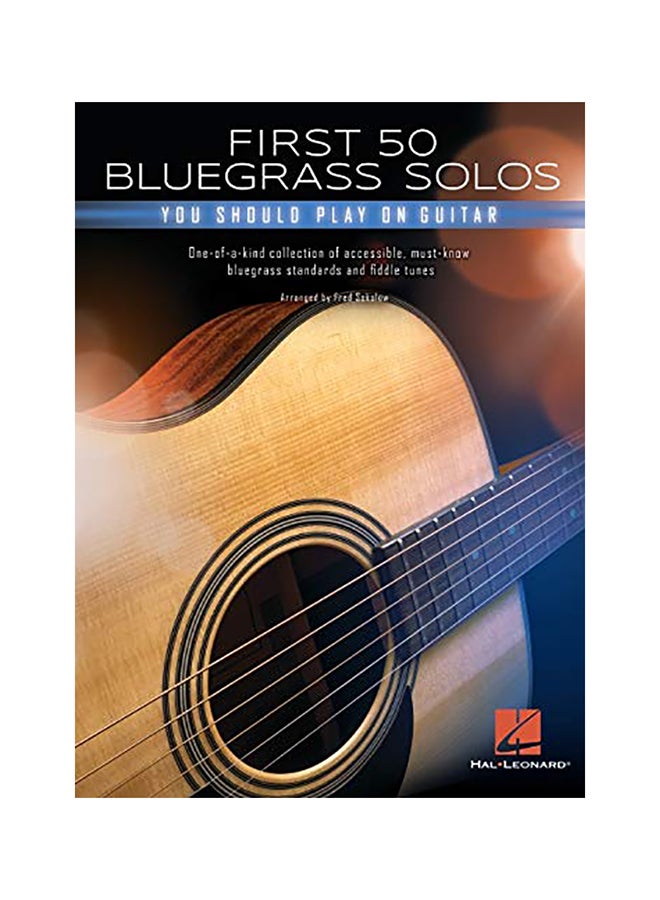 First 50 Bluegrass Solos You Should Play On Guitar Paperback English by Fred Sokolow - 43862 