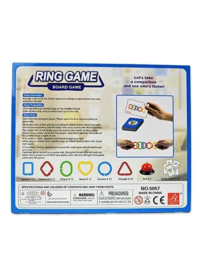 72-Piece Ring Interactive Board Game 35x29x6.8cm  - Image 2
