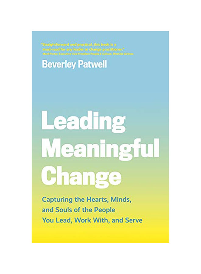 Leading Meaningful Change hardcover english