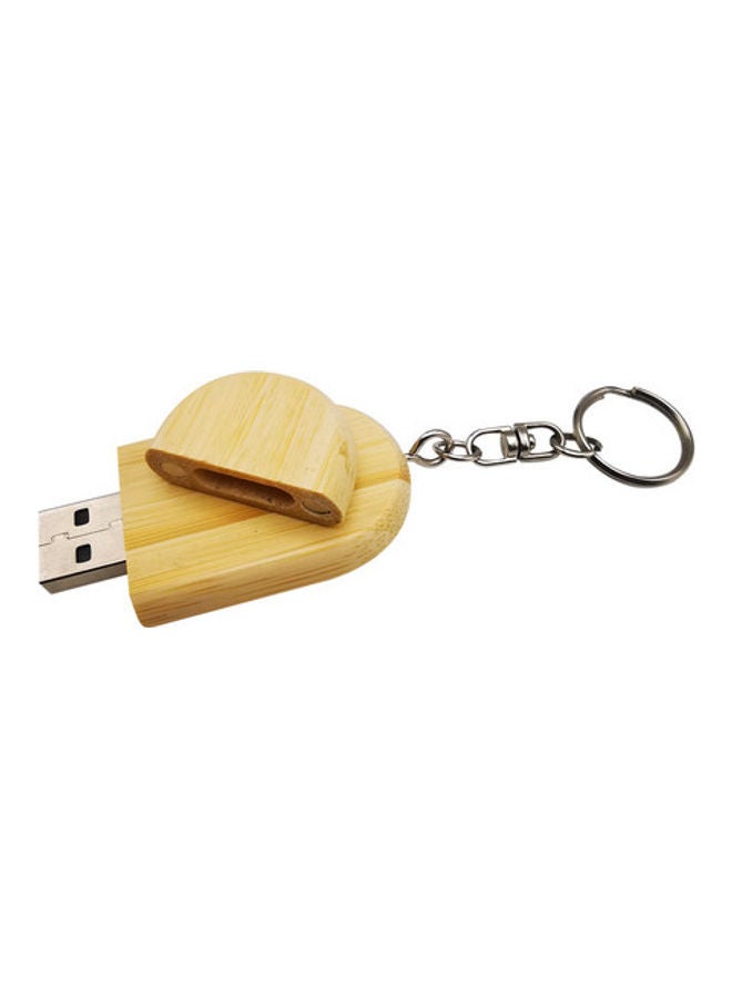 Fashionable Bamboo Design USB Flash Drive 4 GB - Image 2