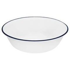 Corelle 16-Piece Livingware Dinner Set Classic Café Blue/White  - Image 4