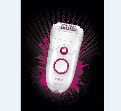 براون ماكينة إزالة الشعر سيلك إبيل 5 يونج بيوتي أبيض/ وردي - Image 4