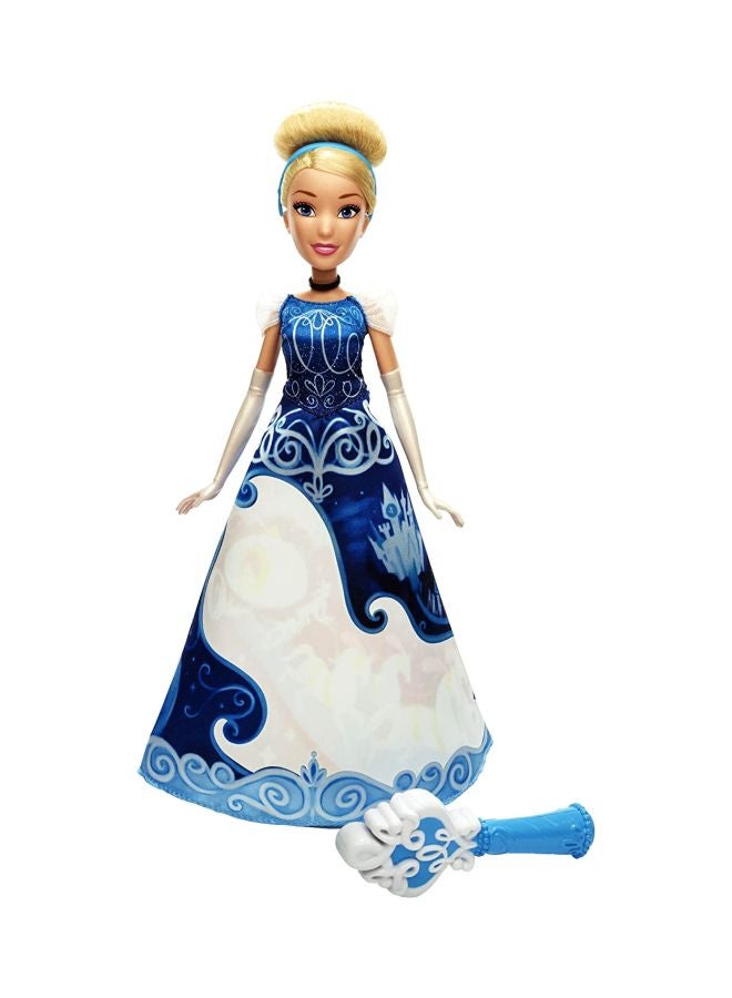 Disney Princess Cinderella's Magical Story Skirt Doll 32.4cm - Image 1