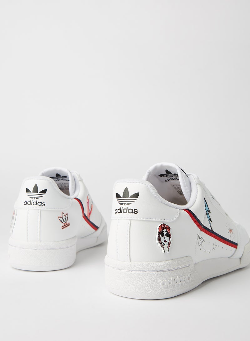 adidas Originals - Continental 80 Sneakers Ftwr White/Collegiate Navy/Scarlet - Image 1