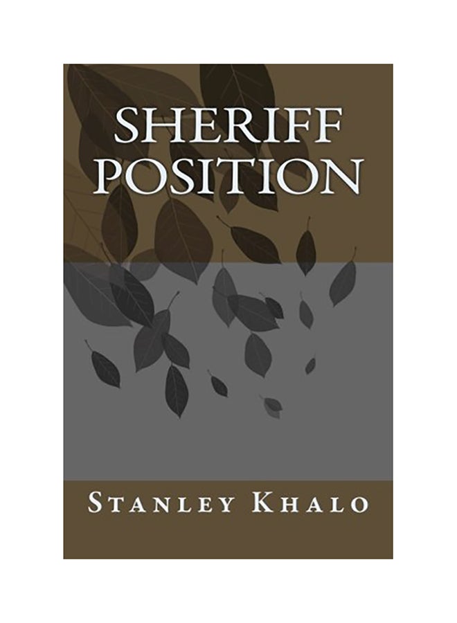 Sheriff Position paperback english - 01-Jan-2017 