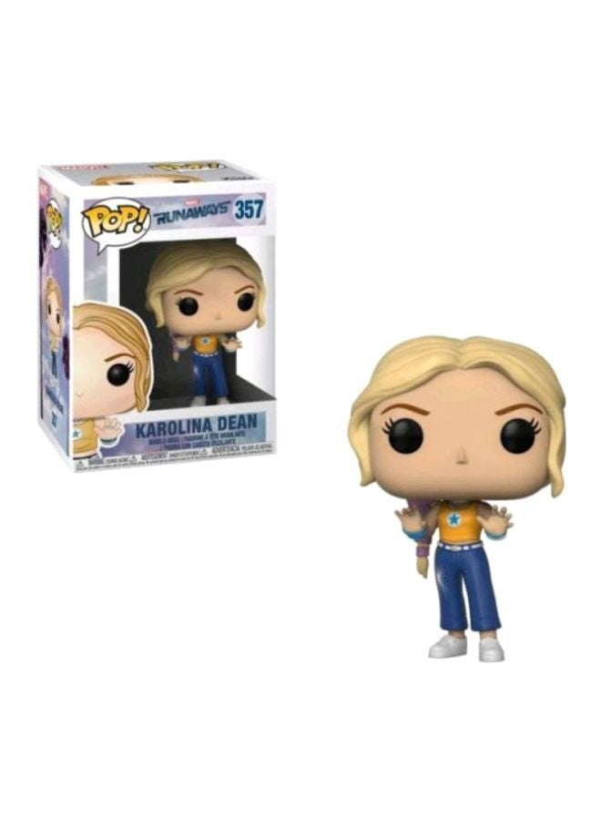 Funko Marvel Runaways: Karolina Dean Bobble-Head Figure 0.75inch  - Image 2