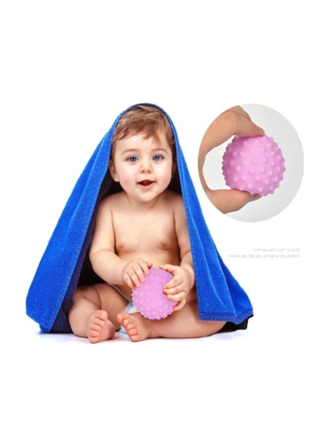 6-Piece Soft Plastic Massage Ball Set 12.5x17.5x7cm