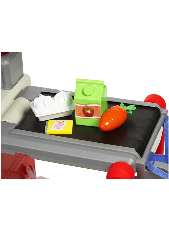 little tikes Shop 'N Learn Smart Checkout Playset 646713 40x13.75x31.75inch  - Image 3