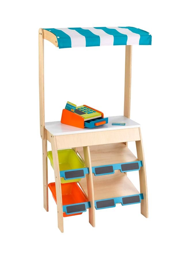 KidKraft - Grocery Marketplace Toys 47.25x16.15x24inch - Image 1