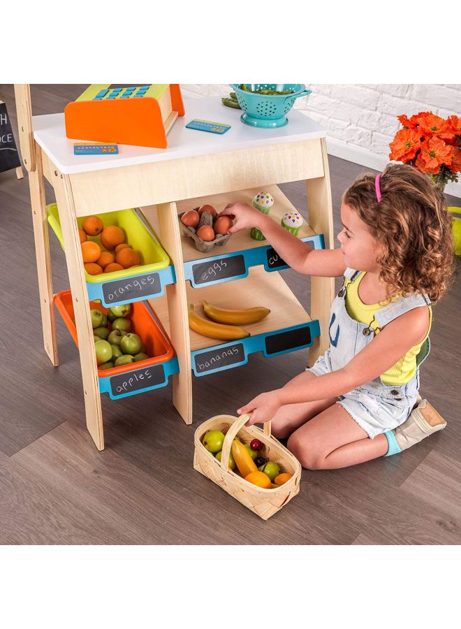 KidKraft - Grocery Marketplace Toys 47.25x16.15x24inch - Image 1