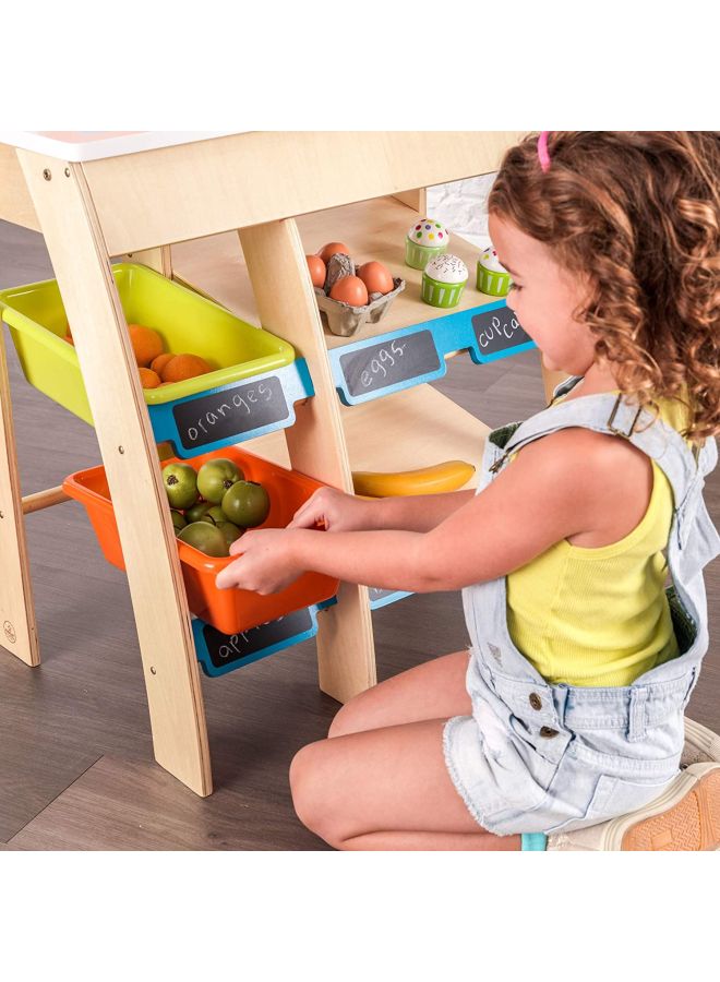 KidKraft - Grocery Marketplace Toys 47.25x16.15x24inch - Image 1