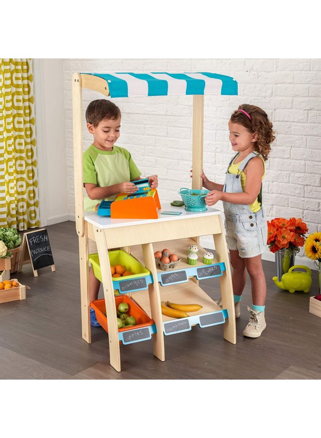KidKraft - Grocery Marketplace Toys 47.25x16.15x24inch - Image 1