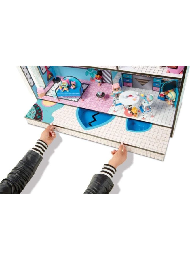 L.O.L. SURPRISE! - 85-Piece Doll House Playset 10x37.25 33.25inch - Image 1