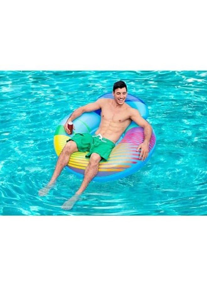 بست واي حلقة سباحة قابلة للنفخ ومزودة بإضاءة LED طراز 43252 104x104x45سم - Image 5