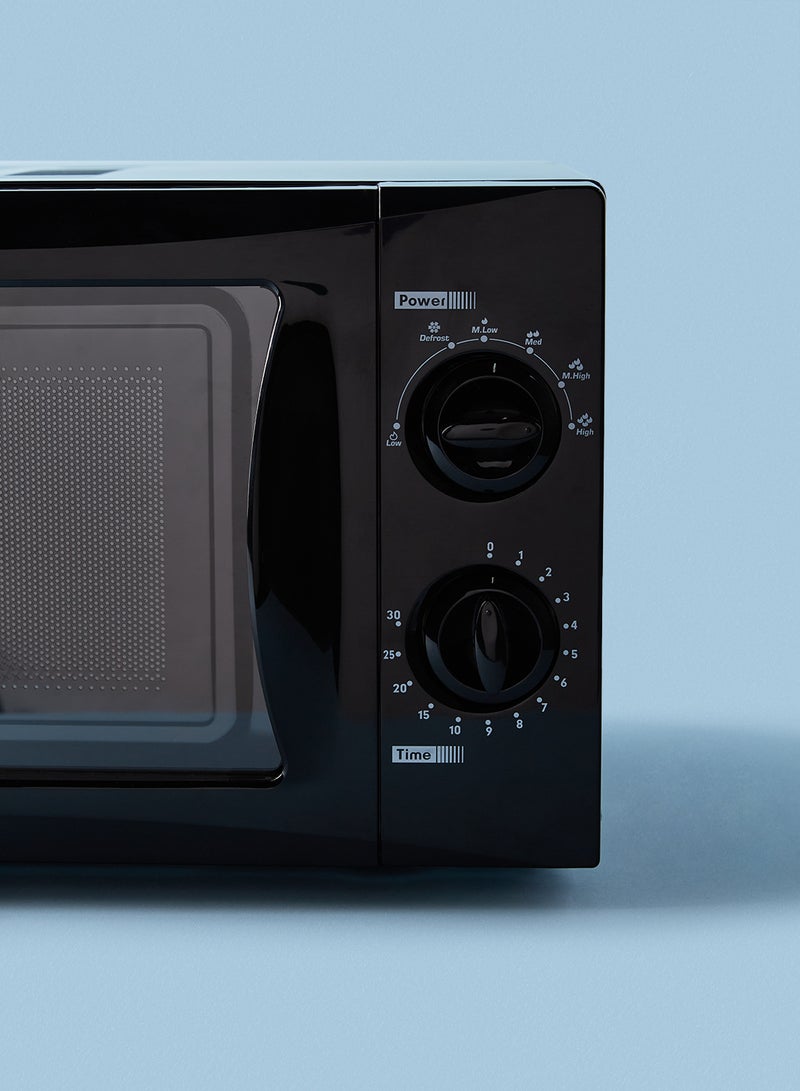 Noon East Electric Oven - Solo Microwave- 20 Liter 700 W With Overload Protection- Black 20 L 700 W P70H20L-DE Black  - Image 2