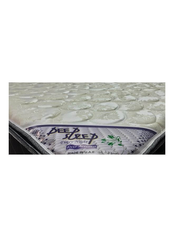 DEEP SLEEP Every Night Pillow Top Spring Mattress Off White 190x140x25 cm Off White  - Image 3