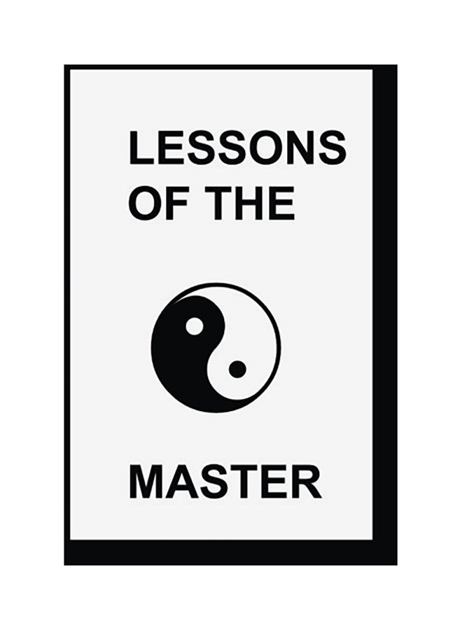 The Lessons Of The Master paperback english 